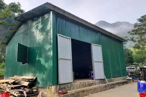 Căn nhà nơi xảy ra án mạng.