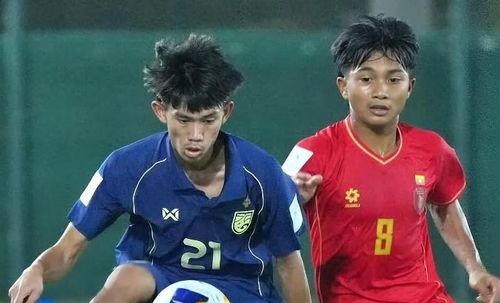U17 Thái Lan chỉ có được trận hòa trước U17 Myanamar.