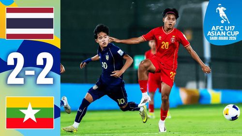  Thái Lan bị Myanmar cầm hòa. Ảnh: AFC 
