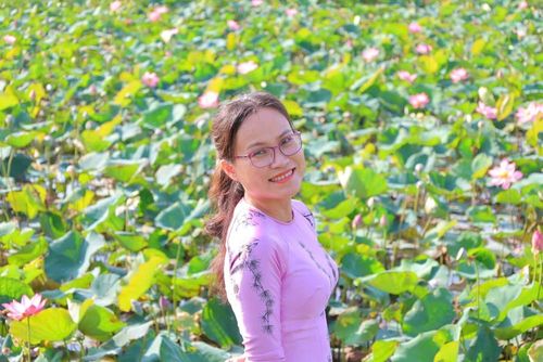 Du khách thích thú ghi lại những khoảnh khắc đẹp giữa mùa sen nở rộ