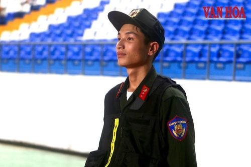An ninh khu vực thi đấu được thắt chặt