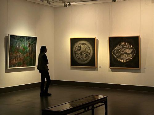 Không gian triển lãm "Ru cảnh"