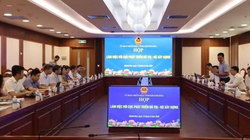 Toàn cảnh buổi làm việc.