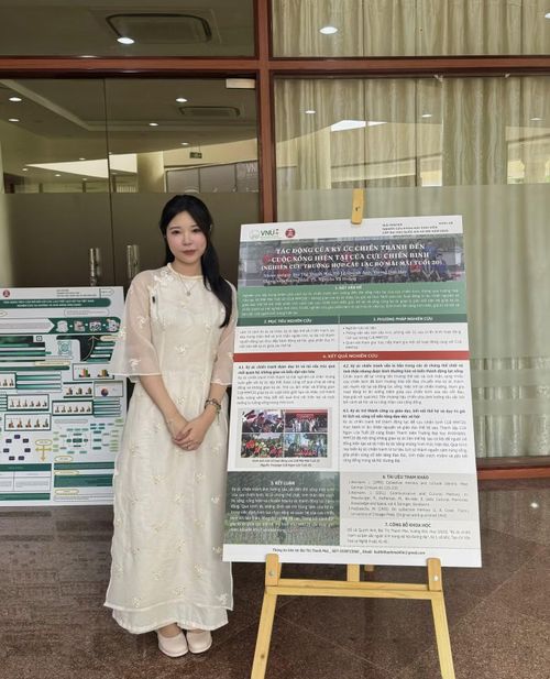Với Thanh Mai, giảng đường và nghiên cứu khoa học là nơi rèn sự kỷ luật, bền bỉ bên cạnh những trải nghiệm cộng đồng.