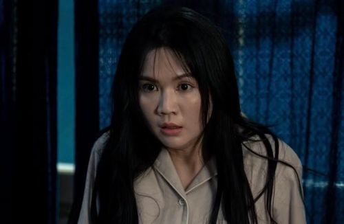 Ngọc Trinh tham gia bộ phim kinh dị "Thẩm mỹ viện âm phủ". Ảnh: FB Ngọc Trinh.