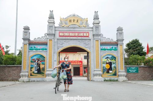 Nhà chứa quan họ làng Diềm.