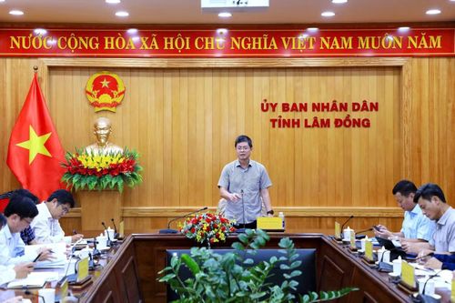 Lâm Đồng tổ chức họp xử lý sạt lở, siết tiến độ trước mùa mưa năm nay.