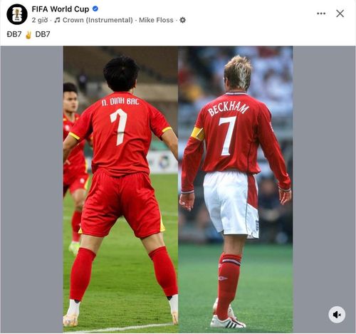 Dòng trạng thái trên trang FIFA World Cup (Ảnh chụp màn hình)