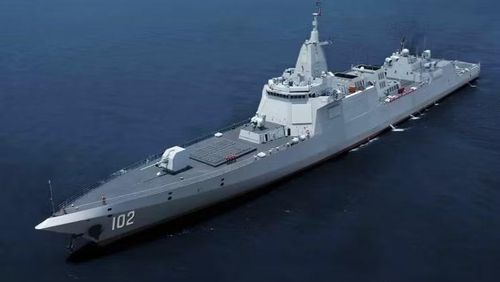 Tàu khu trục lớp Type-055 của Hải quân Quân Giải phóng Nhân dân Trung Quốc. Ảnh: MW.
