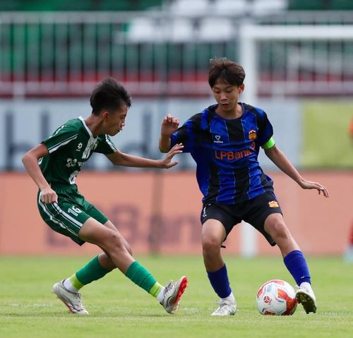 U14 HAGL tiếp tục mang đến niềm vui cho người hâm mộ phố Núi khi đánh bại U14 Đồng Nai với tỷ số 1-0 để giành ngôi nhất bảng tại Festival Bóng đá Quốc tế U14 Gia Lai 2026. Ảnh: HAGL FC