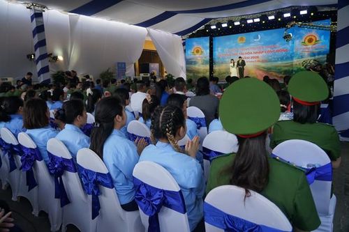 Chương trình có gần 200 người đang chấp hành án tham dự