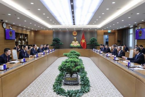 Toàn cảnh buổi tiếp - Ảnh: VGP