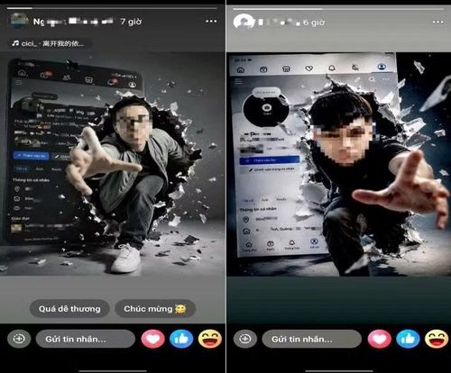 Trend bước ra từ trang cá nhân, đang thu hút giới trẻ quan tâm. Ảnh chụp màn hình