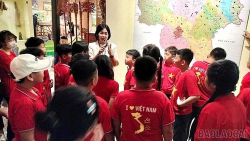 Bảo tàng tỉnh là một trong những "địa chỉ đỏ" được nhiều trường học lựa chọn cho hoạt động giáo dục, bồi đắp tình yêu quê hương, đất nước.