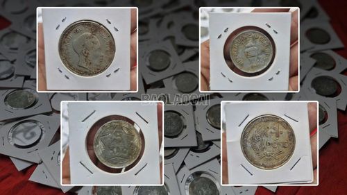 Những đồng tiền xu đầu tiên của Nước Việt Nam Dân Chủ Cộng Hòa phát hành vào năm 1946.