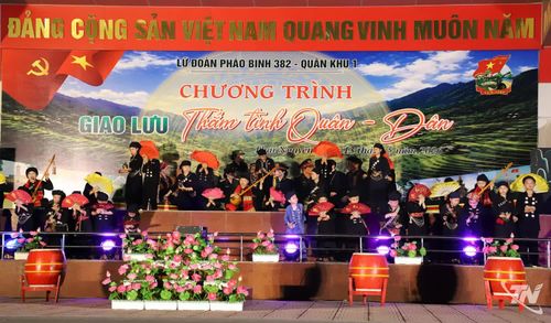 Một tiết mục văn nghệ đặc sắc tại chương trình.