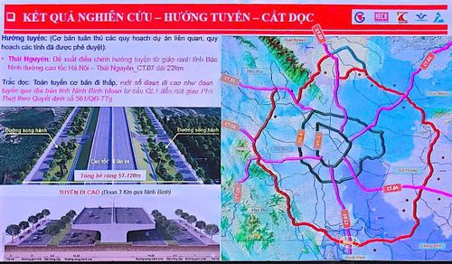  Hướng tuyến đường Vành đai 5 - Vùng Thủ đô theo đề xuất ban đầu của tư vấn lập báo cáo nghiên cứu tiền khả thi. Nguồn: VGP. 