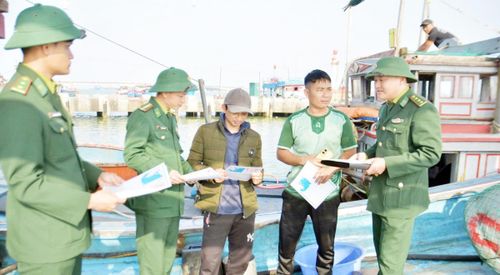 Ban Chỉ huy Bộ đội Biên phòng thành phố tăng cường kiểm tra, kiểm soát tàu cá tại các cửa biển, kiên quyết không cho xuất bến đối với tàu không đủ điều kiện hoạt động