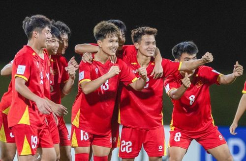 U17 Việt Nam giành vé dự World Cup. Ảnh: VFF