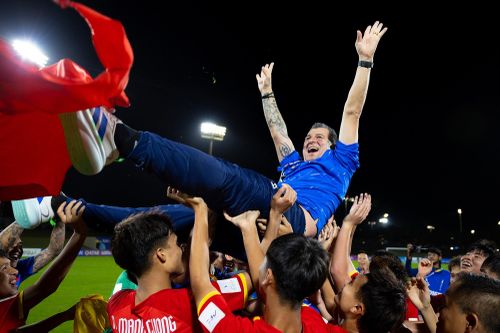  U17 Việt Nam ngày càng thi đấu trưởng thành. 