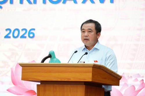 Bí thư Thành ủy Hà Nội Trần Đức Thắng. Ảnh: PV.