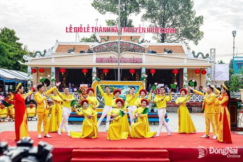 Thành phố Đồng Nai long trọng tổ chức Lễ giỗ Lễ thành hầu Nguyễn Hữu Cảnh, phường Trấn Biên - Di sản văn hóa phi vật thể quốc gia. Ảnh: C.T.V