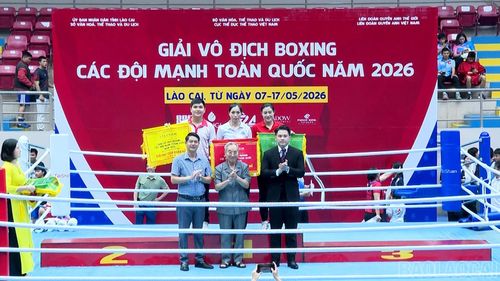 Lào Cai giành giải Ba toàn đoàn nội dung nữ lứa tuổi 17 - 18.