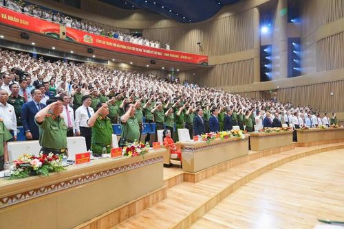 Toàn cảnh buổi lễ.