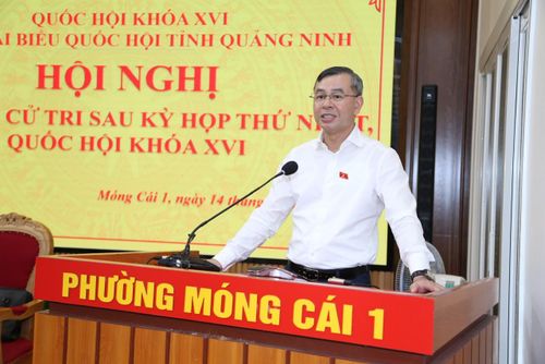 Bộ trưởng Bộ Tài chính Ngô Văn Tuấn phát biểu tại Hội nghị. Ảnh: Đức Minh