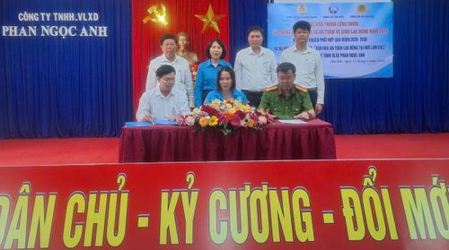 Triển khai ký kết giữa các đơn vị.