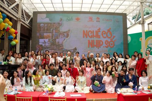 Sự kiện là kết quả sau quá trình tác nghiệp thực tế của sinh viên nhằm tôn vinh những giá trị văn hóa truyền thống trong kỷ nguyên số. Ảnh: Phước An