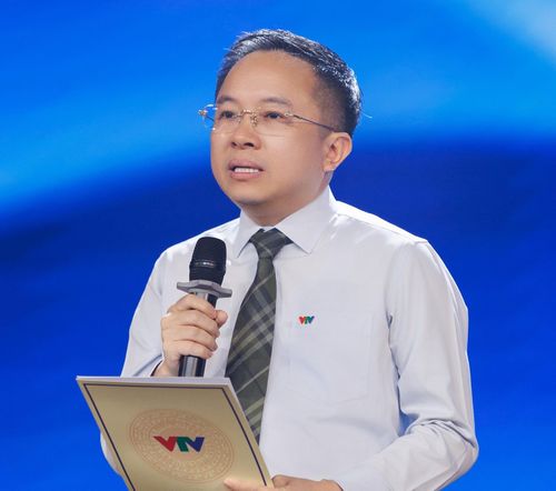 Ông Từ Lương – Giám đốc Trung tâm Truyền hình Việt Nam khu vực Nam Bộ phát biểu.