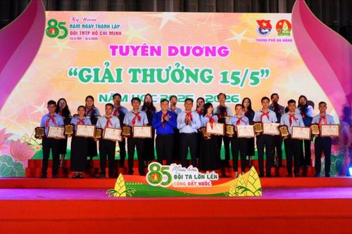 Tuyên dương 20 cá nhân tiêu biểu đạt Giải thưởng 15/5.