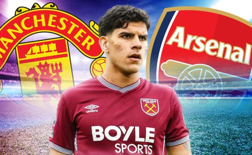 Cả MU và Arsenal đang theo đuổi Mateus Fernandes - Ảnh: SunSport