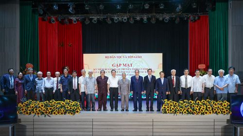 Các đại biểu tham dự kỷ niệm 80 năm Ngày truyền thống cơ quan quản lý nhà nước về lĩnh vực công tác dân tộc. Ảnh: Lê Anh Dũng