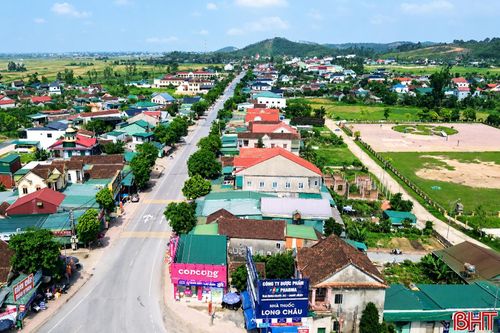 Nhiều vùng nông thôn Hà Tĩnh sau khi sáp nhập thôn đã có bước phát triển mới.