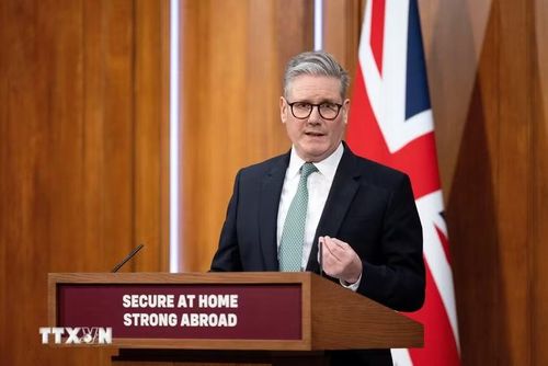 Thủ tướng Anh Keir Starmer . (Ảnh: THX/TTXVN)