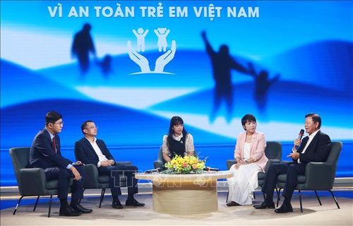 Các chuyên gia tham gia tọa đàm "Vì an toàn trẻ em Việt Nam".