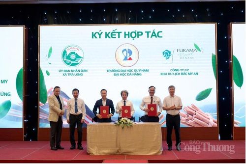 Ký kết hợp tác giữa xã Trà Leng với các đơn vị về xây dựng vùng nguyên liệu, đào tạo nguồn nhân lực và mở rộng kênh tiêu thụ và quảng bá sản phẩm quế Trà My tại xã Trà Leng tới du khách trong và ngoài nước.