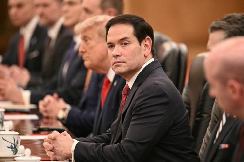 Ngoại trưởng Mỹ Marco Rubio kêu gọi Trung Quốc đóng vai trò tích cực hơn trong việc thúc đẩy Iran duy trì tự do hàng hải tại Hormuz. Ảnh: Getty Images.