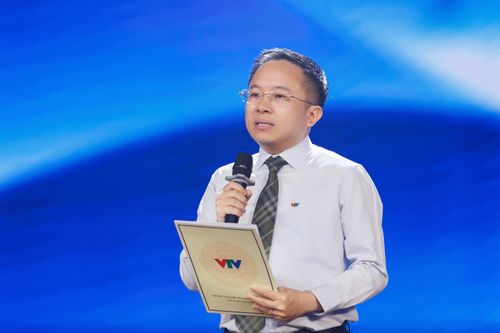 Giám đốc Trung tâm Truyền hình Việt Nam khu vực Nam Bộ Từ Lương phát biểu