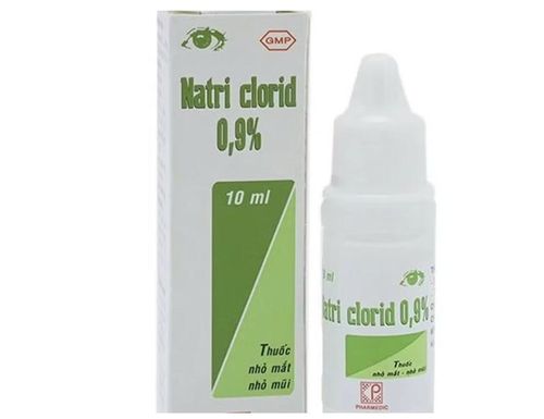 Thuốc nhỏ mắt, nhỏ mũi Natri clorid 0,9% do Công ty Pharmedic sản xuất.