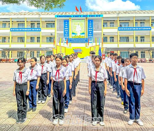 Hội thi Nghi thức Đội góp phần rèn luyện kỹ năng, tinh thần kỷ luật và đoàn kết cho đội viên.