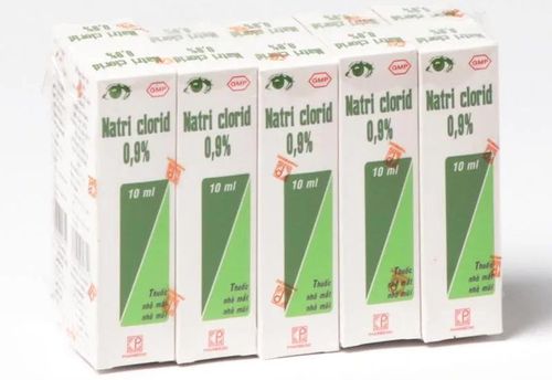 Thu hồi khẩn thuốc nhỏ mắt Natri clorid 0,9%