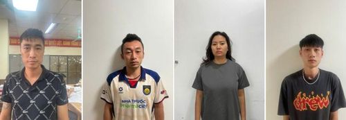 Các đối tượng trong vụ Tổ chức sử dụng trái phép chất ma túy xảy ra tại khu vực bãi tắm Tùng Thu (Đặc khu Cát Hải).