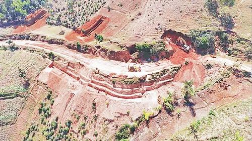 Mỏ của Rainbow Rare Earths ở Phalaborwa.