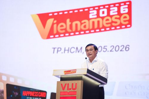  Nhà báo Nguyễn Ngọc Toàn, Tổng biên tập Báo Thanh Niên, Trưởng Ban tổ chức cuộc thi phát biểu tại lễ phát động. Ảnh: BTC 