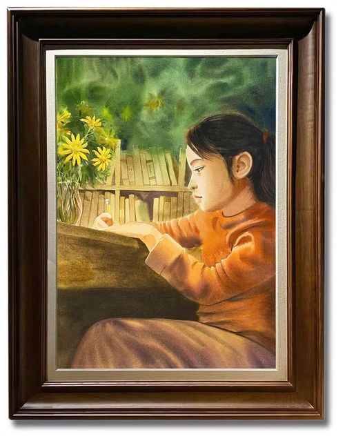 Tác phẩm "Quyết chí học hành".