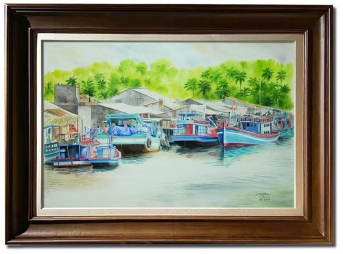"Bến thanh bình".