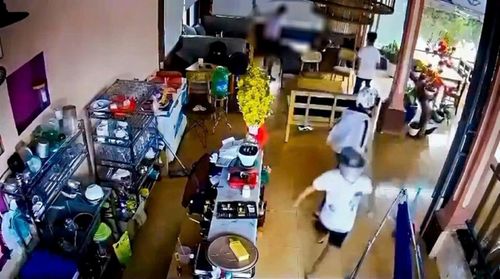 Hiện trường vụ án (Ảnh: Người dân cung cấp)